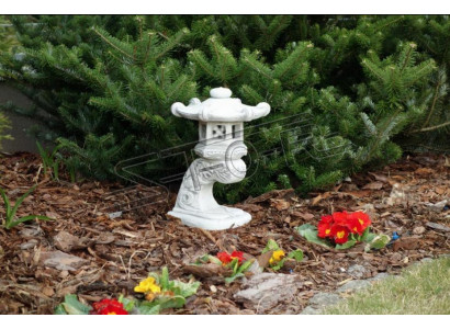 Japanese garden decoration lamps lighting bird bath