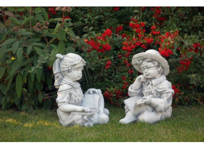 Young boy 44cm figure statue figures sculpture statues garden