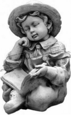 Young boy 44cm figure statue figures sculpture statues garden