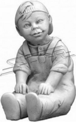 Young Boy 34cm Figure Statue Figures Sculpture Statues Garden