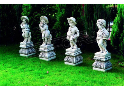 Young 70cm Figure Statue Figures Sculpture Statues Garden White Decoration