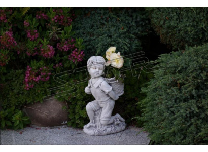 Young boy 40cm figure statue figurines sculpture statues garden