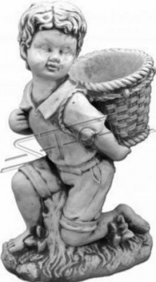 Young boy 40cm figure statue figurines sculpture statues garden