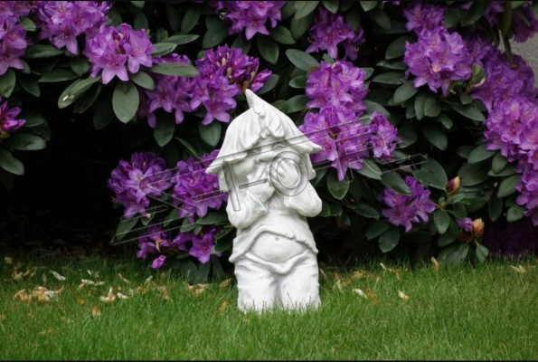 Young Seated Decorative Figurine Statue Figures Sculpture Statues Garden