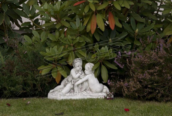 Child 24cm Sculpture Design Figure Statue Garden Figures Statues