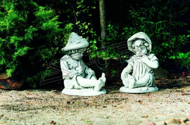 Child 71cm Sculpture Design Figurine Statue Garden Figurines Statues