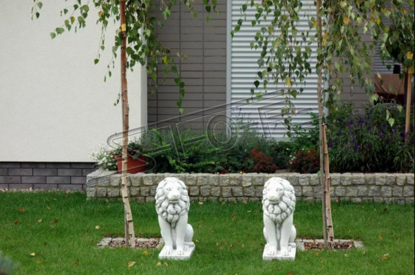 Lion Garden Statue Terrace Decorative Garden Sculpture Statues Sculptures