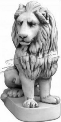 Lion garden figure terrace garden sculpture decor figures sculptures statues