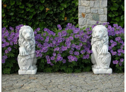 Lion garden figure patio garden sculpture decorative figures sculptures