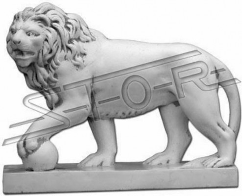 Lion garden figure terrace garden sculpture figures sculptures