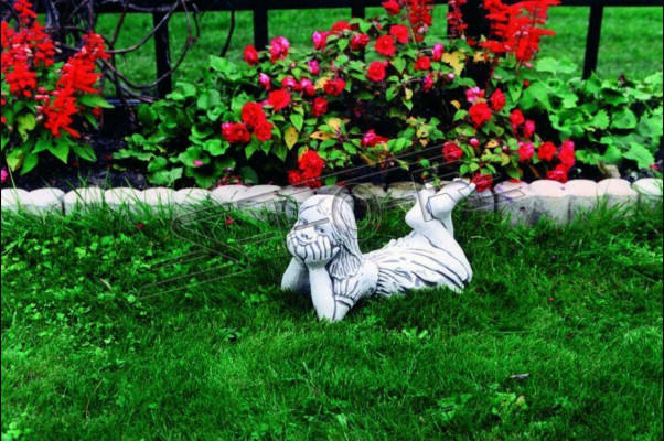 Girl figure statue figures statues sculptures garden sculpture