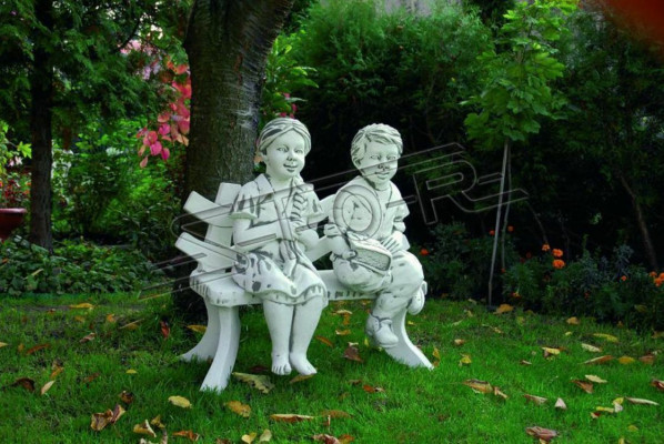 Girl Sitting Figure Statue Figures Sculpture Decorative Statues Garden