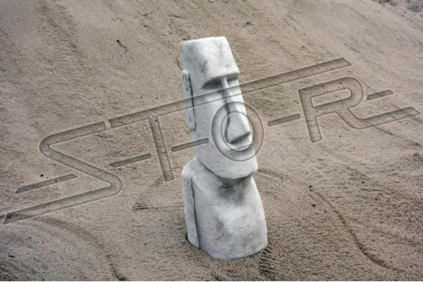 Moai Statue Sculpture Figure Designer Garden Terrace Decoration Sculptures