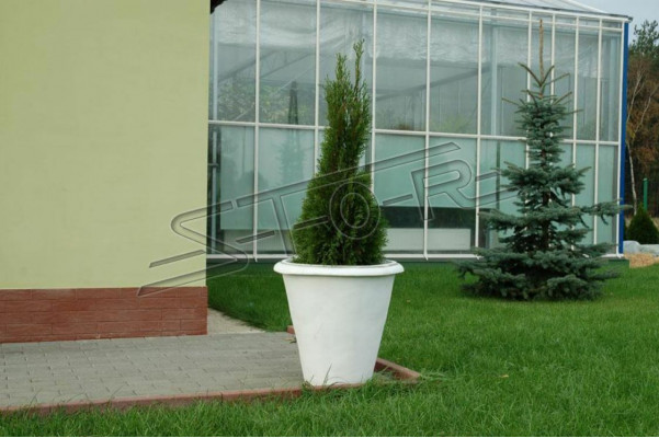 Nature flower pots plant container decoration figure vases garden flower pots