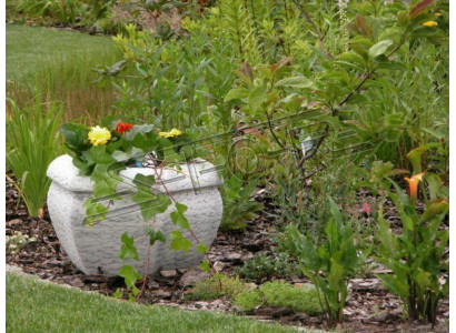 Natural flower pots plant containers decoration garden vases figure flower pots