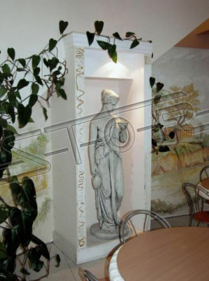 Roman figure statue tombstone figures statues sculpture decor sculptures