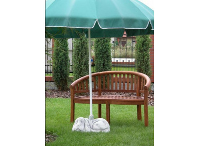 Umbrella Stand Sun Shade Base Foot Dog Figure Statue Garden