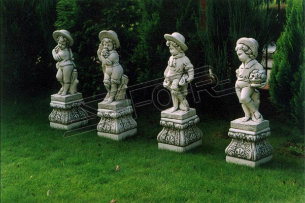Pedestal 27cm for sculpture design figure statue garden figures statues