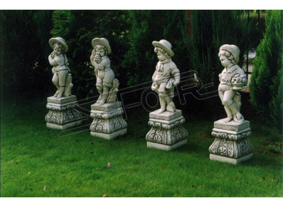 Pedestal 27cm for sculpture design figure statue garden figures statues