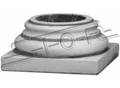 Pedestal for columns column foundation garden white terrace figures stop