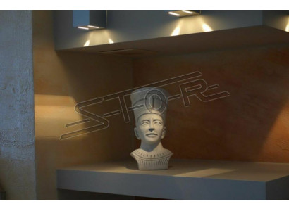Tutankhamun bust head statue figure sculpture figures statues