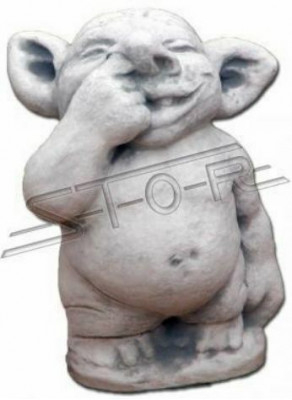 Troll 34cm Sculpture Design Figure Statue Garden Figures Statues