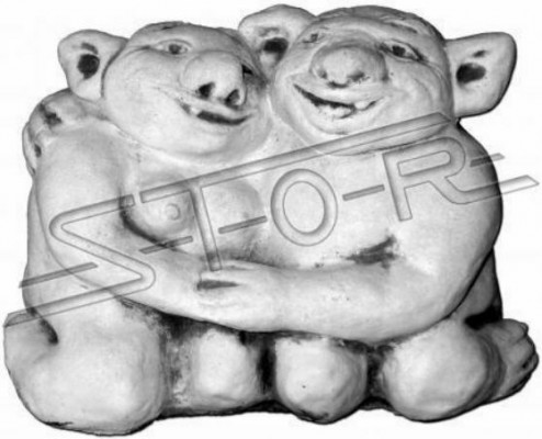 Troll 20cm Sculpture Design Figurine Statue Garden Figures Decorative Statues