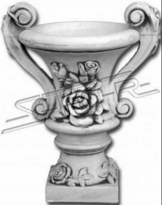 Vase Decoration Decorative Article Garden Terrace Flowerpot Vases White Cable