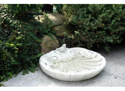 Bird Bath Decor Sculpture Design Figurine Statue Garden Figures Statues