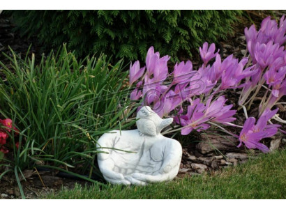 Bird Bath Sculpture Design Figure Statue Garden Decor Figures Statues