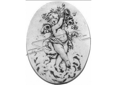 Wall relief stone slab image child stone painting angel relief images