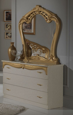 Classic Bedroom Set Nightstands Bed Style Wood Bed Italian Furniture