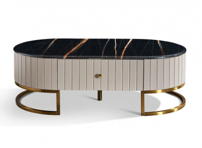 Coffee table oval luxury design tables decorative coffee side tables