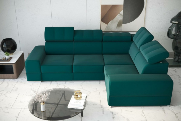 Sectional sofa couches fabric bed function design L shape modern luxury couches new