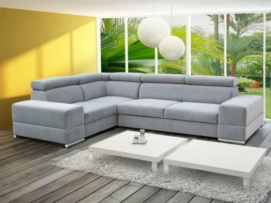 Sectional sofa couches fabric bed function design L shape modern luxury couches new