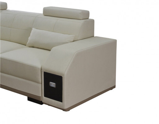 Corner sofa leather sofa large U-shaped living landscape sofa couch suite
