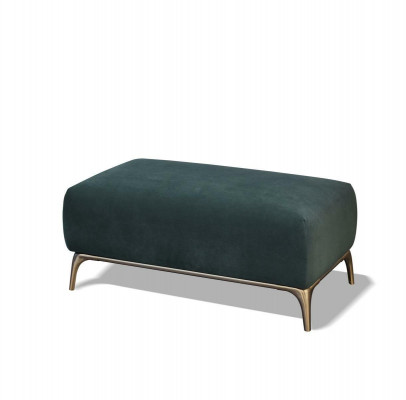 Padded stool footstool side stool ottoman chaise lounge bench