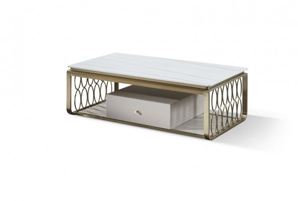Classic luxury designer coffee table sofa decor living room table side table