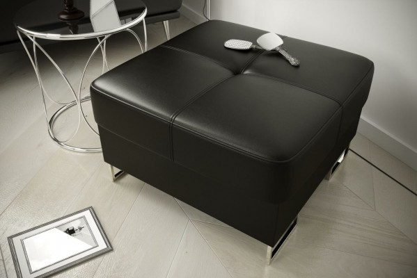 Ottoman pouf fabric textile ottoman design bench footstool lounge stool club
