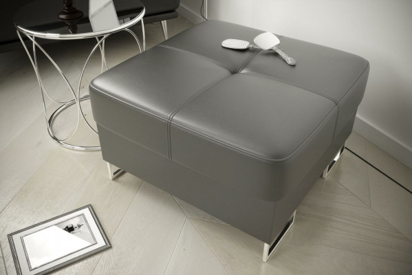 Ottoman pouf fabric textile ottoman design bench footstool lounge stool club