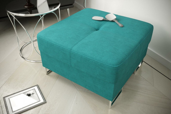 Ottoman pouf fabric textile ottoman design bench footstool lounge stool club