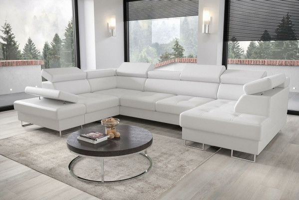 Textile Sofa Corner Sofa Sofa Couch Upholstered Living Landscape Leather Sofas Couches U Shape