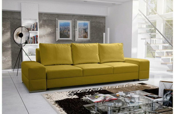 Couch Faux Leather Sofa Elegant Design Designer 3-Seater Furniture Classic Furniture XXL