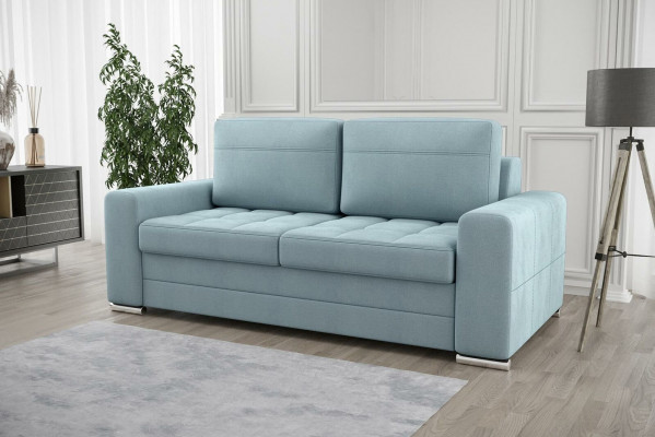 Design upholstered modern 100% textile fabric modern two-seater sofa 2-seater couch