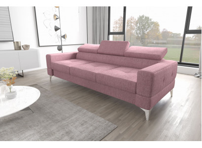 Three-seater couch upholstery design sofa modern 3-seater room furniture pink sofas