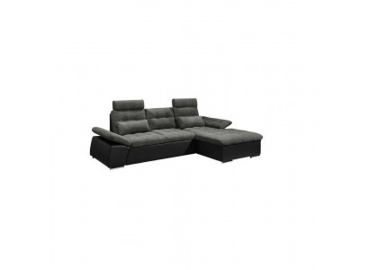 Corner sofa L-shape sofa living landscape set with bed function upholstery design