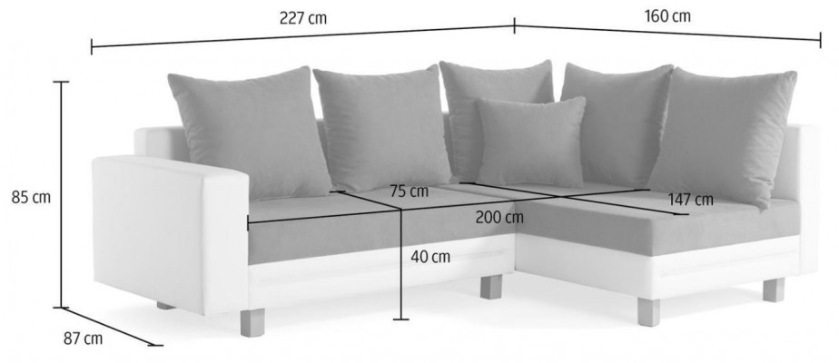 Sectional sofa living landscape sofa couch L-shaped upholstered couches leather design