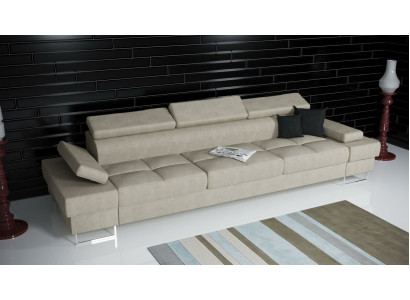 Sofa 4-seater Couch Upholstered Design Sofa 4-seater Sofas Textile Design Sofa Furniture