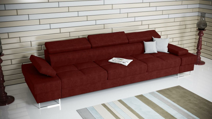 Sofa 4-seater Couch Upholstered Design Sofa 4-seater Sofas Textile Design Sofa Furniture