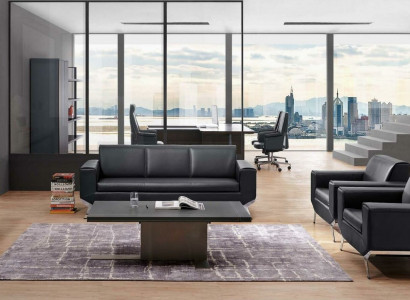 Complete set sofa suite 3+1+1 seater + designer coffee table